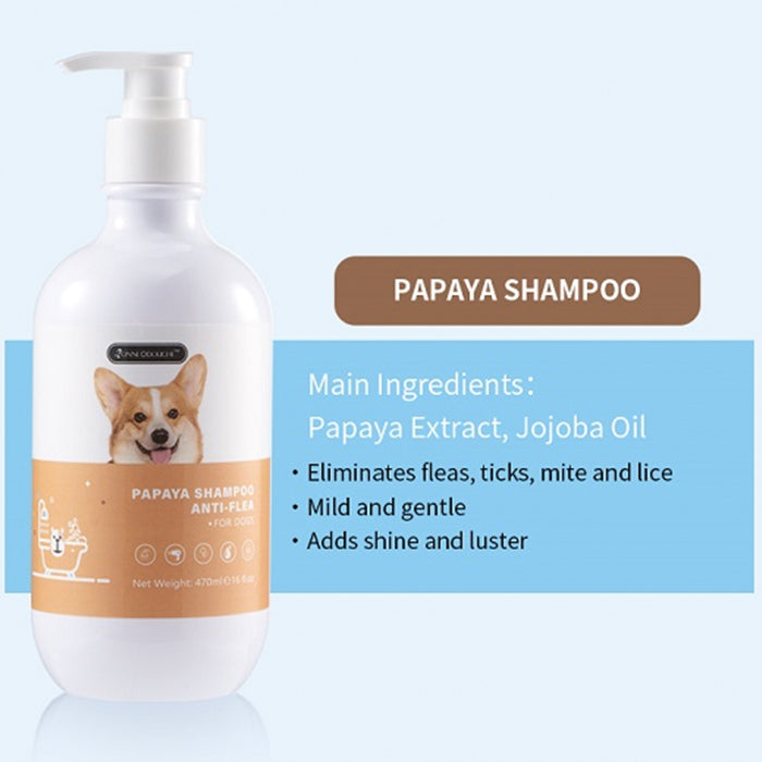 Flea and mite shampoo hotsell for dogs