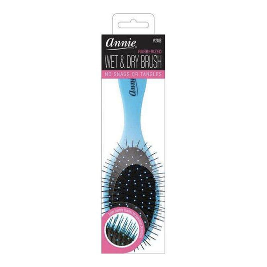 Wet & Dry Detangler Brush - Blue