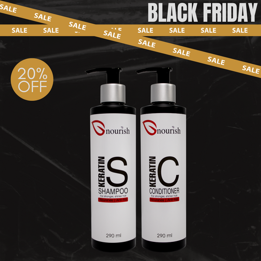 Black Friday Nourish Keratin Shampoo & Conditioner Deal