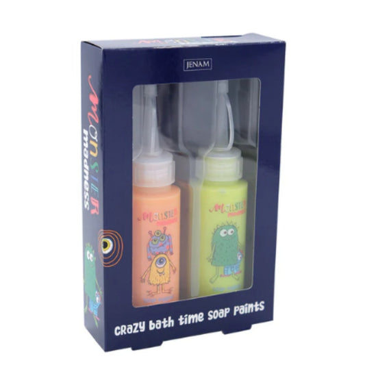 Monster Madness Crazy Bath Time Soap Paints - 2 x 60ml