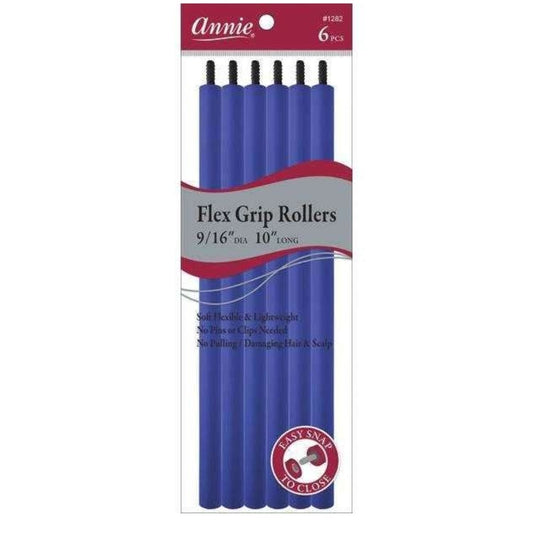 Annie Bendy Rollers - 14.3mm x 254mm (6pc Blue)