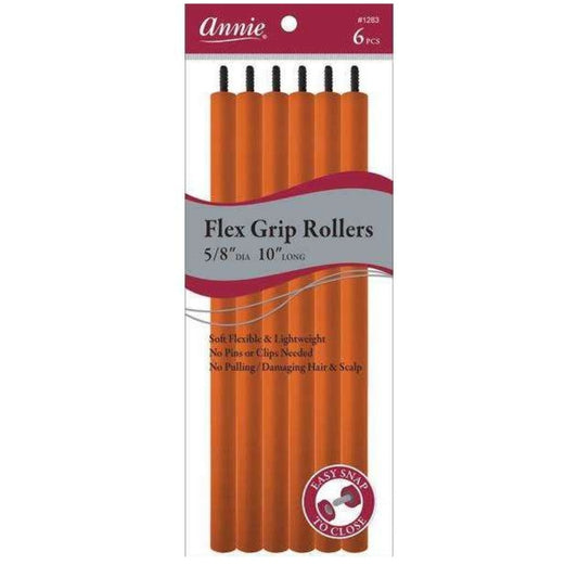 Annie Bendy Rollers - 16mm x 254mm (6pc Orange)